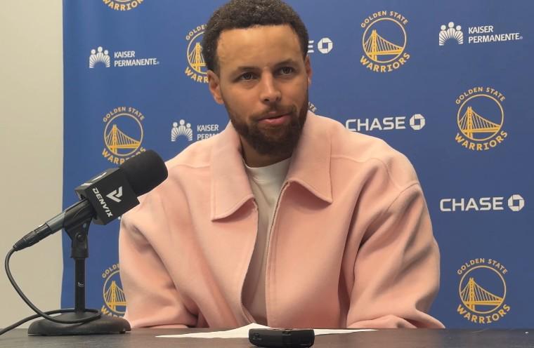 V体育入口-库里谈巴特勒伤情：很棘手，但只要我还打我就对赢球充满信心